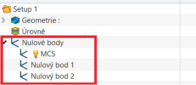 ZW3D CAM - více nulových bodů 2