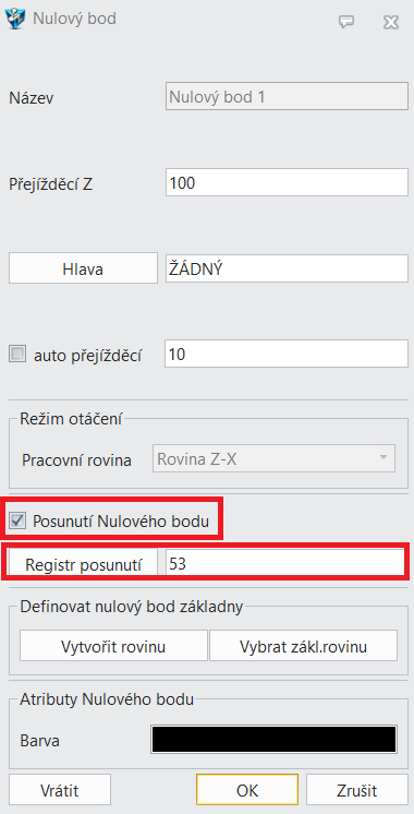 ZW3D CAM - více nulových bodů 3