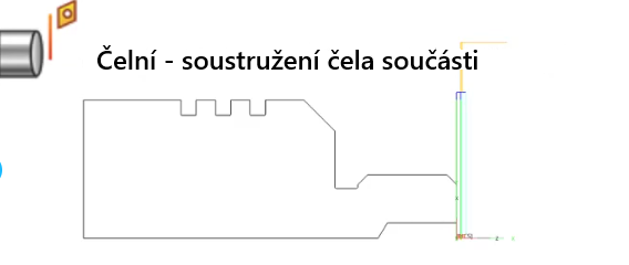 ZW3D CAM soustružení - čelní soustružení