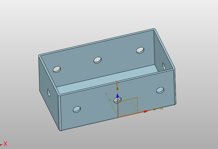 Posun importované součásti vůči souřadnému systému v ZW3D - krok 8