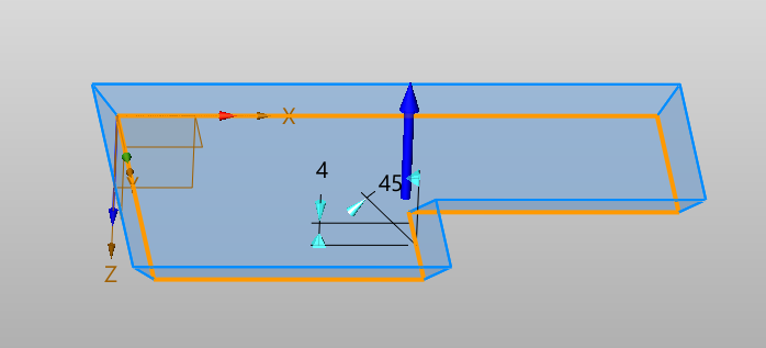 Tvorba vysunutí v ZW3D - Úkos proměnná model
