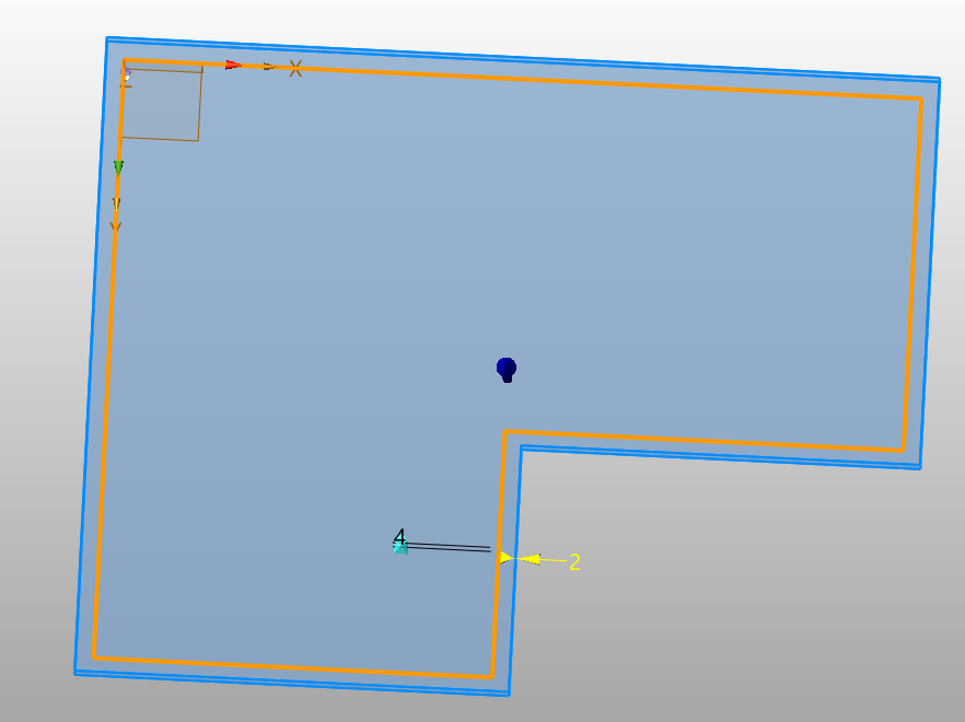 Tvorba vysunutí v ZW3D - Odsazení zvětšit/zmenšit model