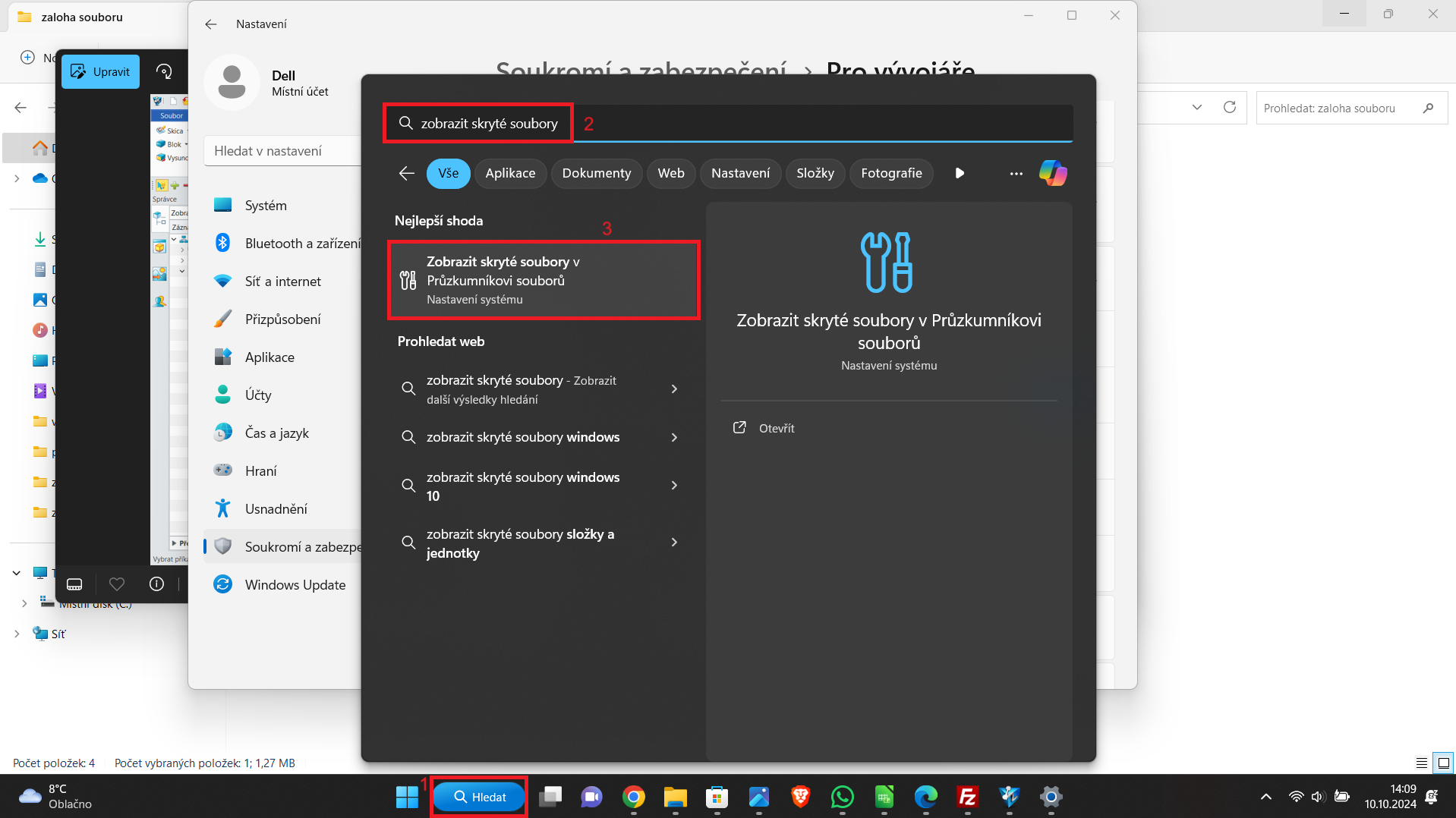 Záloha souboru v ZW3D - krok 5